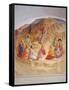 Sermon on the Mount-Beato Angelico-Framed Stretched Canvas