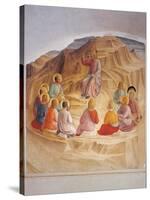 Sermon on the Mount-Beato Angelico-Stretched Canvas