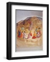 Sermon on the Mount-Beato Angelico-Framed Art Print