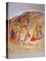 Sermon on the Mount-Beato Angelico-Stretched Canvas