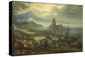 Sermon on the Sea of Galilee-Jan Brueghel-Stretched Canvas