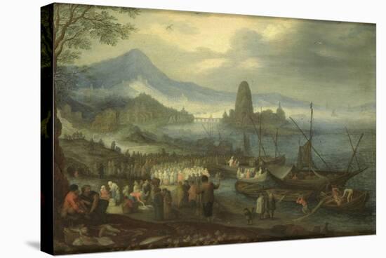 Sermon on the Sea of Galilee-Jan Brueghel-Stretched Canvas