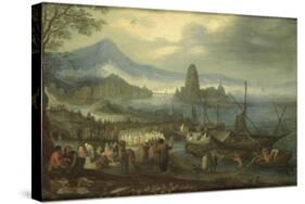 Sermon on the Sea of Galilee-Jan Brueghel-Stretched Canvas