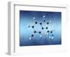 Serotonin Neurotransmitter Molecule-David Mack-Framed Premium Photographic Print