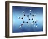 Serotonin Neurotransmitter Molecule-David Mack-Framed Premium Photographic Print