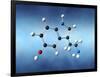 Serotonin Neurotransmitter Molecule-David Mack-Framed Photographic Print