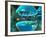 Serotonin Neurotransmitter Molecule-David Mack-Framed Photographic Print