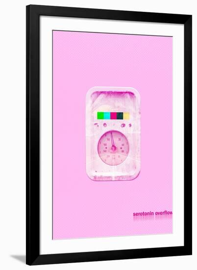 Serotonin Overflow-null-Framed Art Print