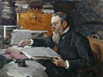 Portrait of Nikolai Andreyevich Rimsky-Korsakov-Serov-Giclee Print