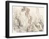 Serpent, 1850 (Engraving)-Louis Simon (1810-1870) Lassalle-Framed Giclee Print