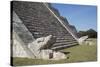 Serpent Heads, El Castillo (Pyramid of Kulkulcan), Chichen Itza, Yucatan, Mexico, North America-Richard Maschmeyer-Stretched Canvas