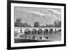 Serpentine Bridge-Thomas H Shepherd-Framed Art Print