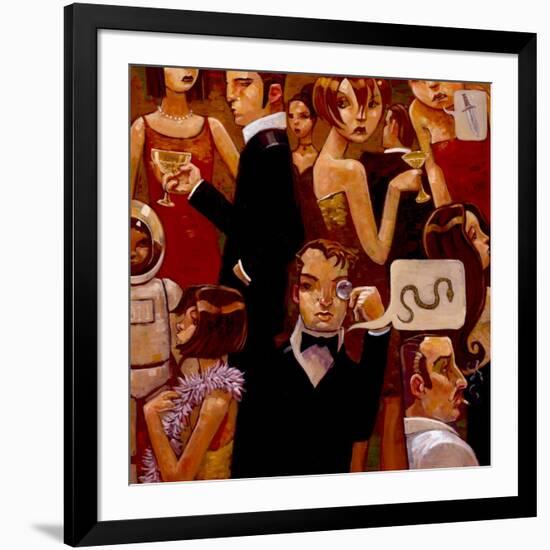 Serpentine Soiree-Aaron Jasinski-Framed Art Print