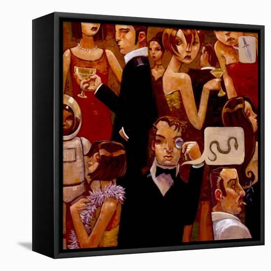 Serpentine Soiree-Aaron Jasinski-Framed Stretched Canvas