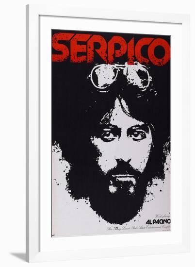 Serpico, Al Pacino, 1973-null-Framed Art Print