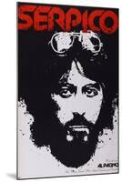 Serpico, Al Pacino, 1973-null-Mounted Art Print