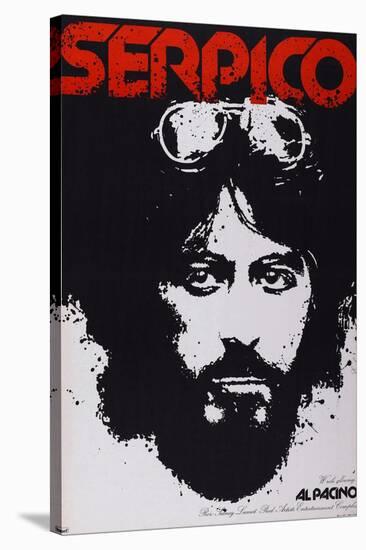 Serpico, Al Pacino, 1973-null-Stretched Canvas