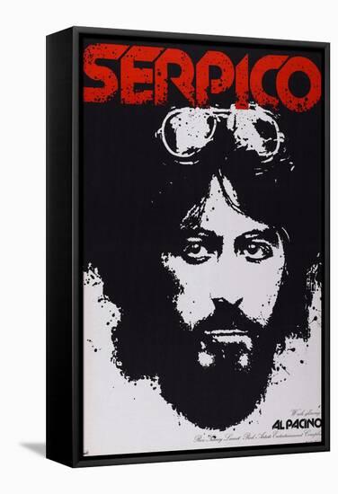 Serpico, Al Pacino, 1973-null-Framed Stretched Canvas