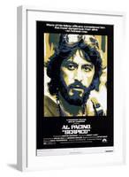 Serpico, Al Pacino, 1973-null-Framed Art Print