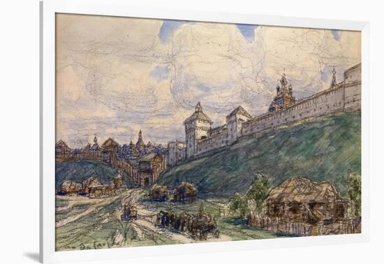 Serpukhov in the 17th Century-Appolinari Mikhaylovich Vasnetsov-Framed Giclee Print