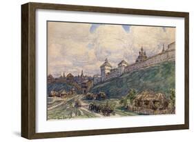 Serpukhov in the 17th Century-Appolinari Mikhaylovich Vasnetsov-Framed Giclee Print