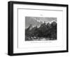 Serra Dos Órgãos, Brazil, 19th Century-Edouard Riou-Framed Giclee Print