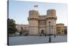 Serranos Gate, Valencia, Spain, Europe-Michael Snell-Stretched Canvas