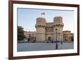 Serranos Gate, Valencia, Spain, Europe-Michael Snell-Framed Photographic Print