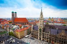 Town Hall Tower on Rynek Glowny in Summer, Krakow-SerrNovik-Photographic Print