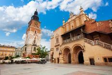 Town Hall Tower on Rynek Glowny in Summer, Krakow-SerrNovik-Photographic Print