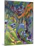 Sertig Path in Summer-Ernst Ludwig Kirchner-Mounted Giclee Print