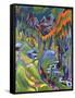 Sertig Path in Summer-Ernst Ludwig Kirchner-Framed Stretched Canvas