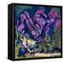Sertigberge, 1923/24-Ernst Ludwig Kirchner-Framed Stretched Canvas