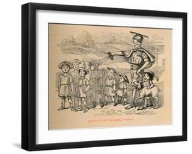 'Sertorius and his young Friends', 1852-John Leech-Framed Giclee Print