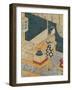 Servant Making Tea-Suzuki Harunobu-Framed Giclee Print