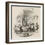 Servants' Hall-Hablot K Browne-Framed Art Print