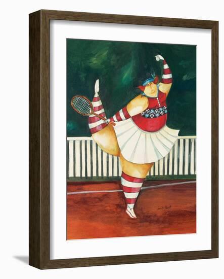 Serve it Up, Ernestine-Jennifer Garant-Framed Giclee Print