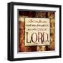 Serve The Lord-Jace Grey-Framed Art Print