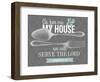Serve The Lord-null-Framed Giclee Print