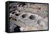 Service Areas in the Roman Villa of Els Munts, Altafulla, Tarragona-null-Framed Stretched Canvas