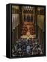 Service at Salisbury Cathedral-null-Framed Stretched Canvas