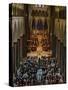 Service at Salisbury Cathedral-null-Stretched Canvas