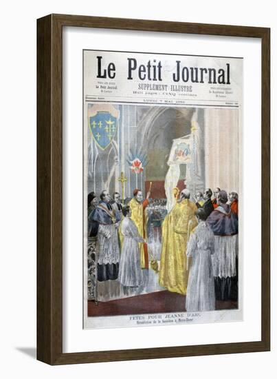 Service Commemorating Joan of Arc, Notre Dame, Paris, 1894-Oswaldo Tofani-Framed Giclee Print