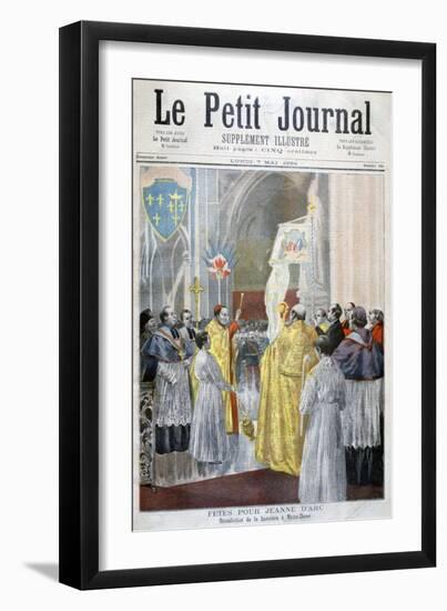 Service Commemorating Joan of Arc, Notre Dame, Paris, 1894-Oswaldo Tofani-Framed Giclee Print