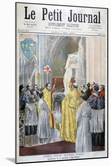 Service Commemorating Joan of Arc, Notre Dame, Paris, 1894-Oswaldo Tofani-Mounted Giclee Print