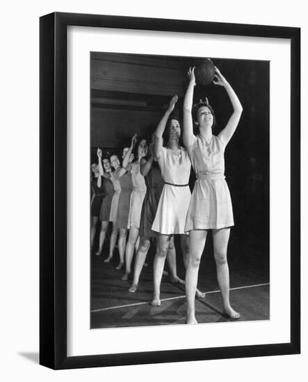 Service Fitness Class-null-Framed Photographic Print