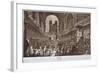 Service of Thanksgiving in St Paul's Cathedral, City of London, 1789-Robert Pollard-Framed Giclee Print