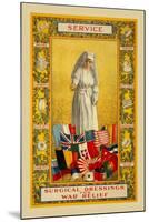 Service, Surgical Dressings for War Relief-Thomas Tryon-Mounted Art Print