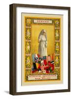 Service, Surgical Dressings for War Relief-Thomas Tryon-Framed Art Print