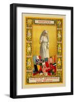 Service, Surgical Dressings for War Relief-Thomas Tryon-Framed Art Print